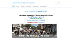 Desktop Screenshot of ellenvillerunlikethewind.com